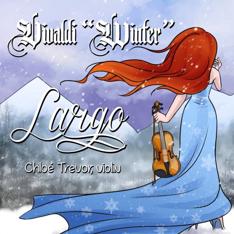 Cover art for Vivaldi Winter Largo featuring Chloé Trevor